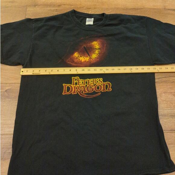 VTG Gildan Disney Peter's Dragon Adult XL Shirt Pete's Fantasy Punk Grunge Y2K - Picture 5 of 6